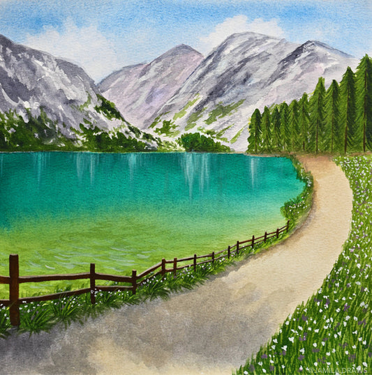 Lake View Print