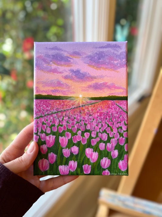 Sunset Tulips