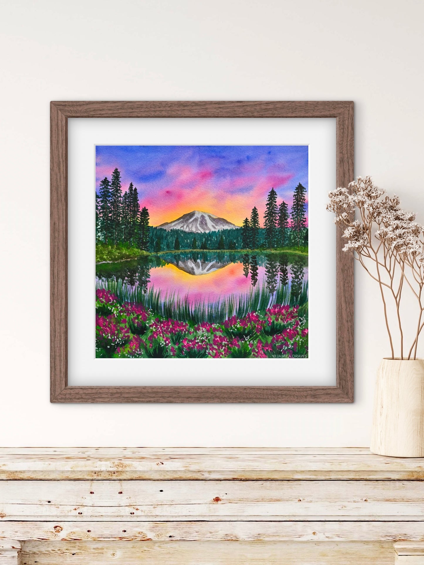 Mt. Rainer Reflection Lake