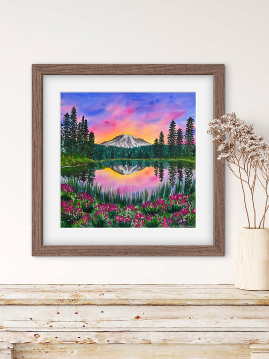 Mt. Rainer Reflection Lake