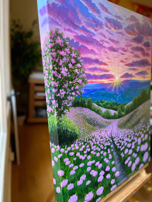 Spring in Bloom | Acrylic on canvas