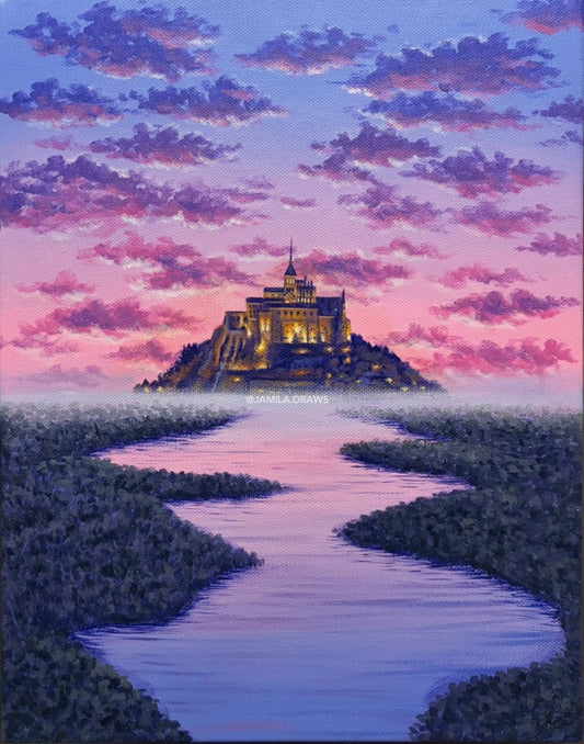Mont Saint-Michel Print