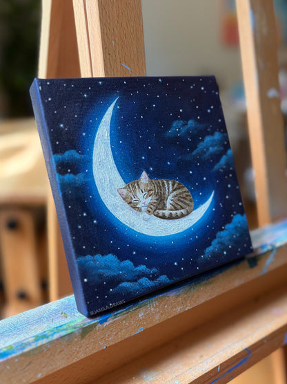 Lunar Nap | Original Painting
