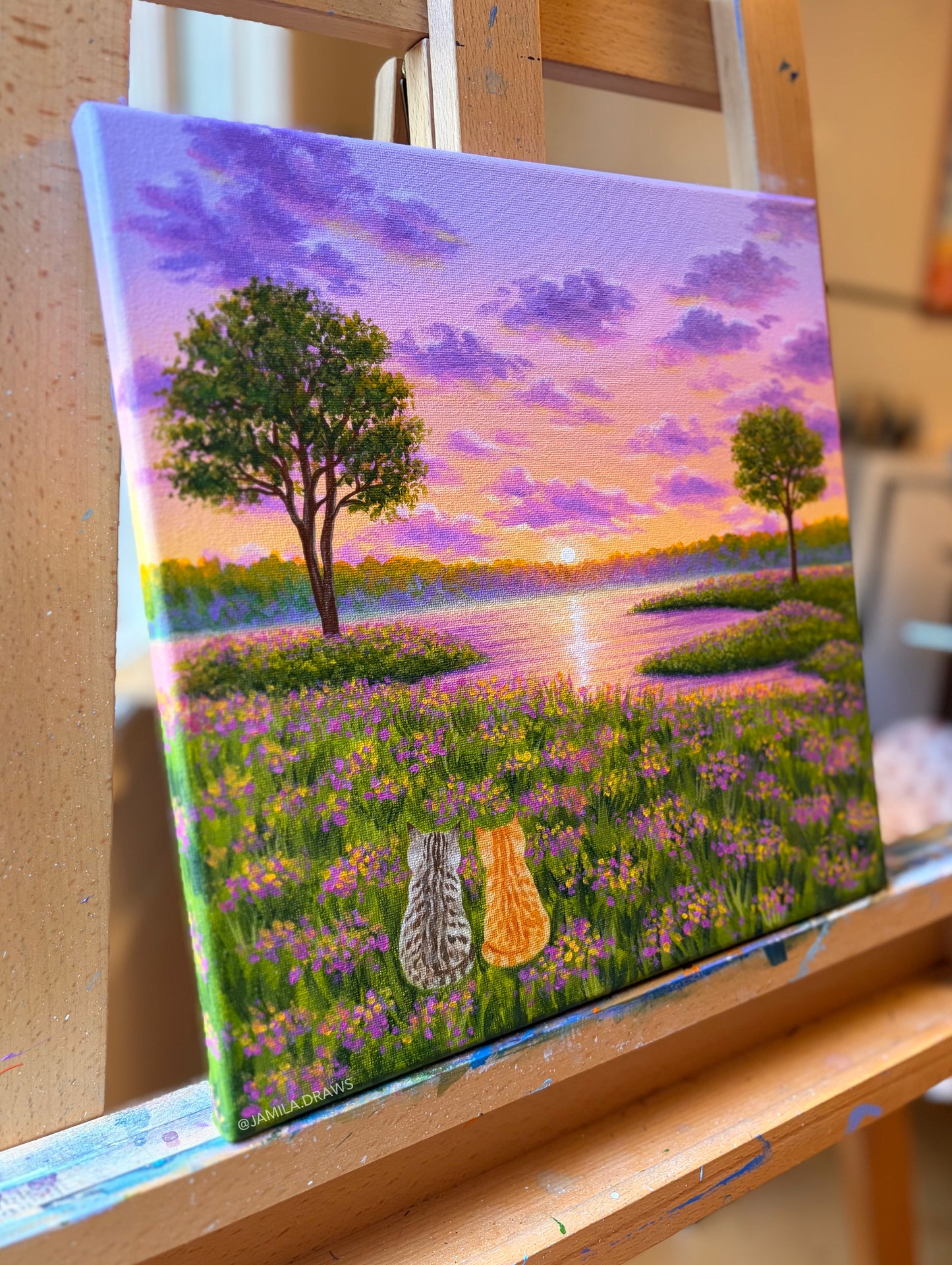 Sunset Whispers | Original Painting