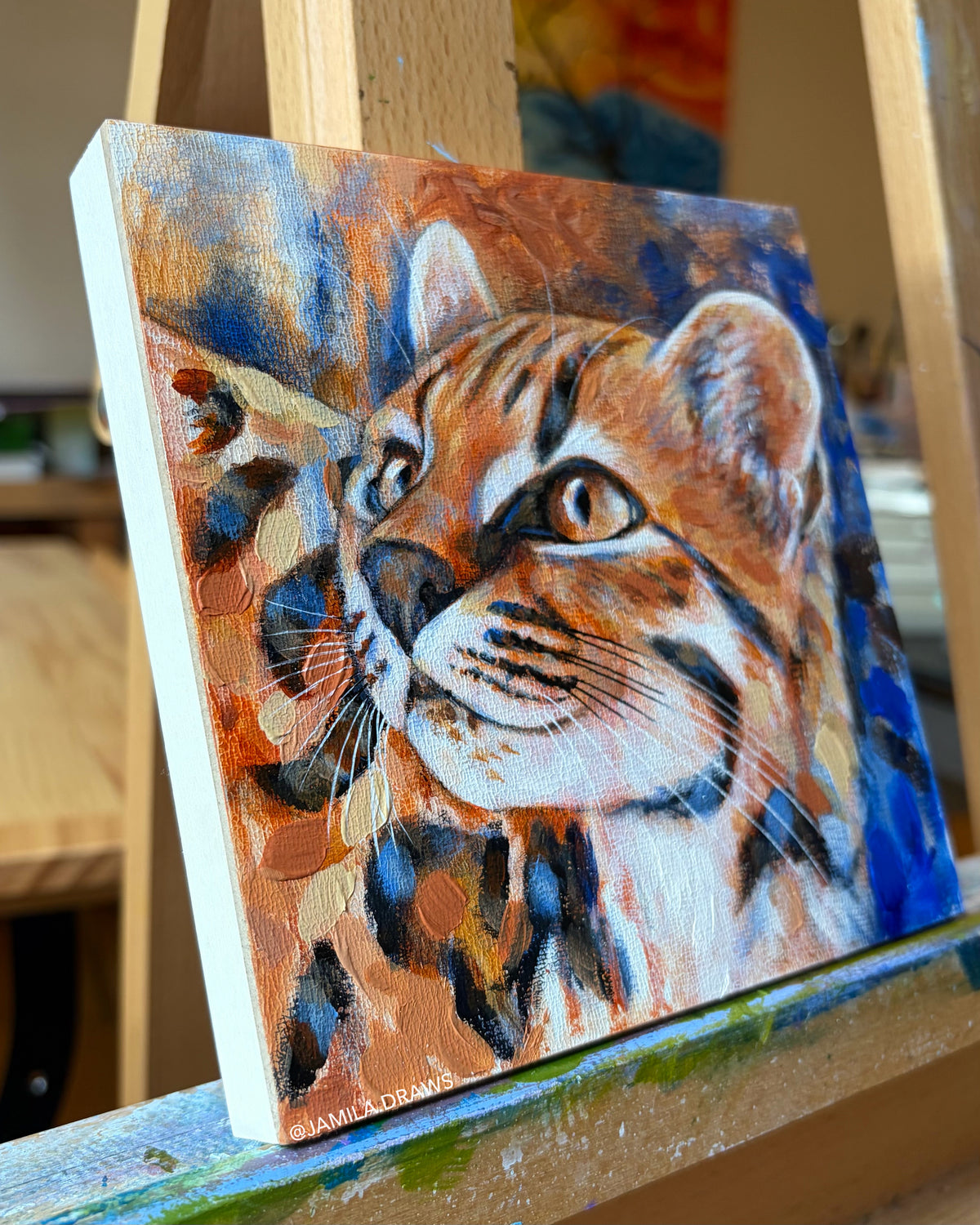 Tilcayo Cat | Original Painting