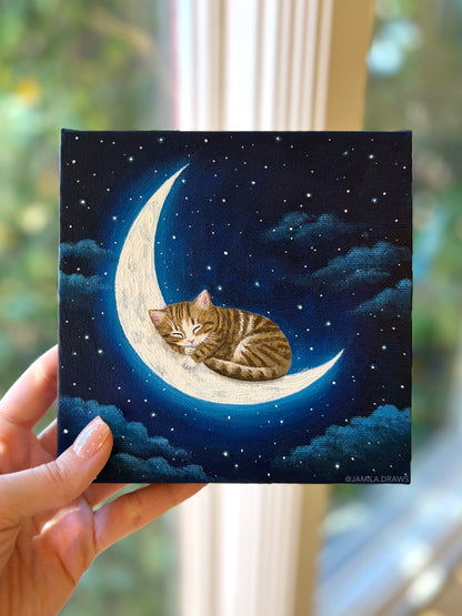 Lunar Nap | Original Painting