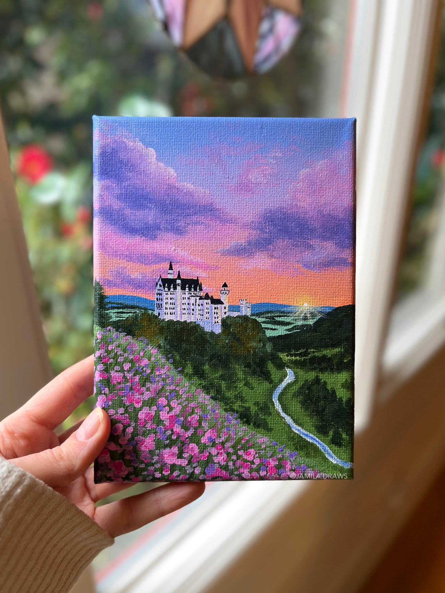 Neuschwanstein Castle | Acrylic on canvas