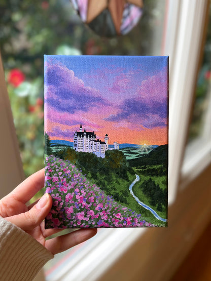 Neuschwanstein Castle | Acrylic on canvas