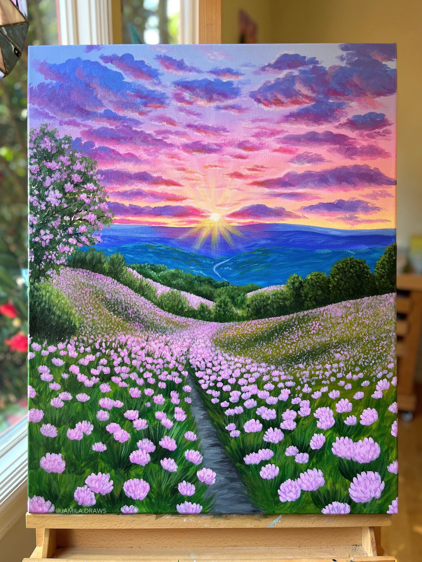 Spring in Bloom | Acrylic on canvas