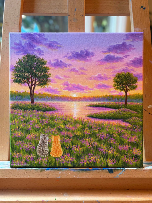 Sunset Whispers | Original Painting