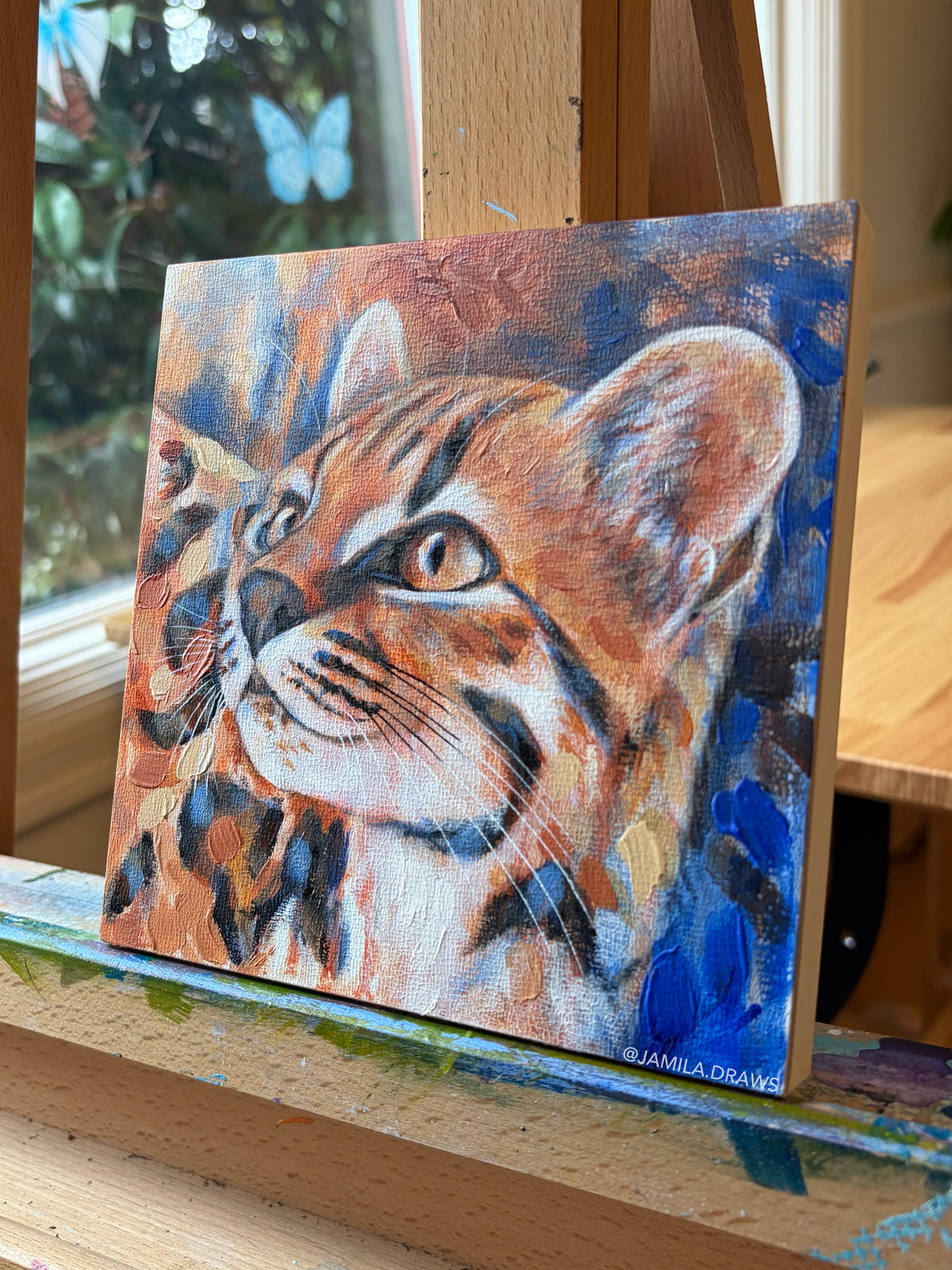 Tilcayo Cat | Original Painting