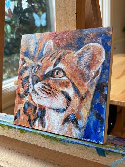 Tilcayo Cat | Original Painting