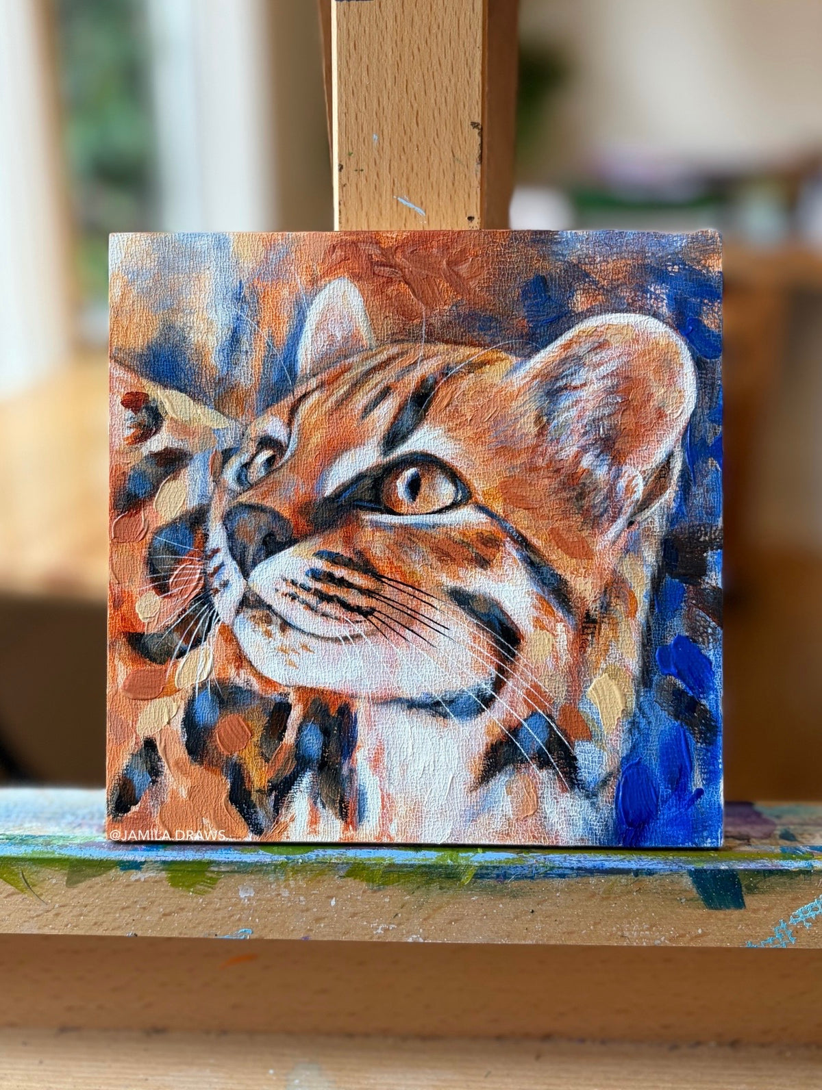 Tilcayo Cat | Original Painting