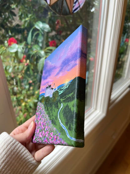 Neuschwanstein Castle | Acrylic on canvas