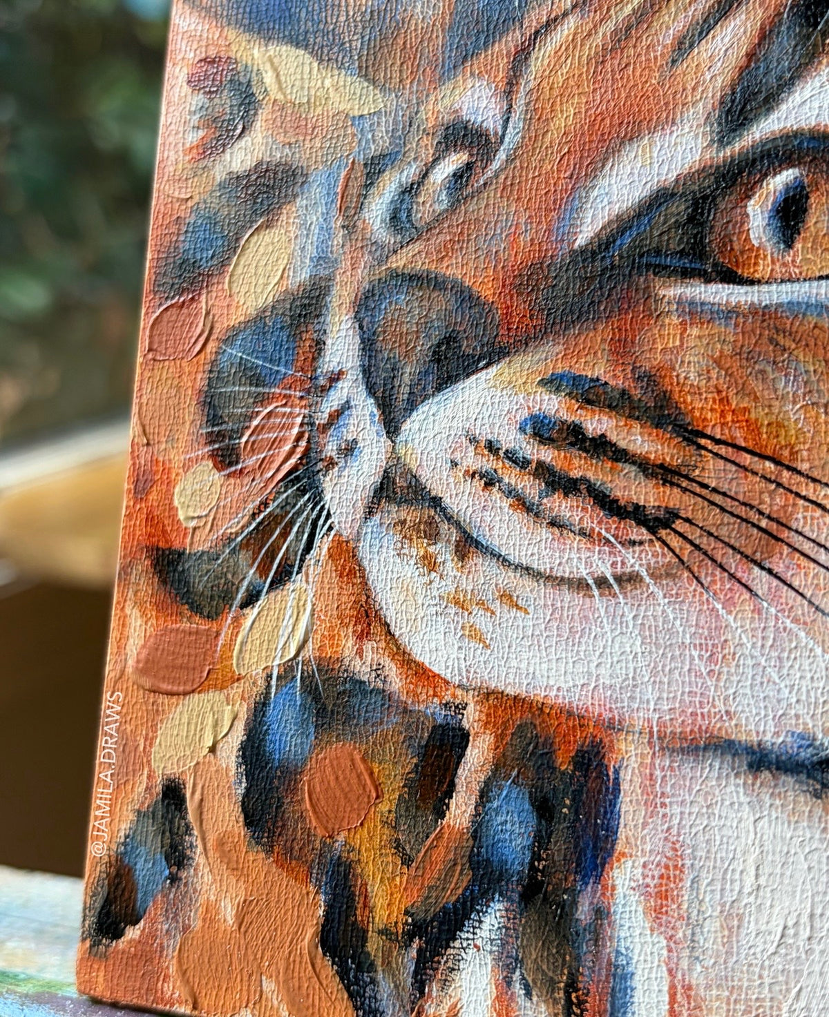 Tilcayo Cat | Original Painting