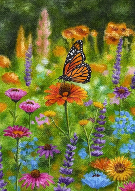 Butterfly Garden Print