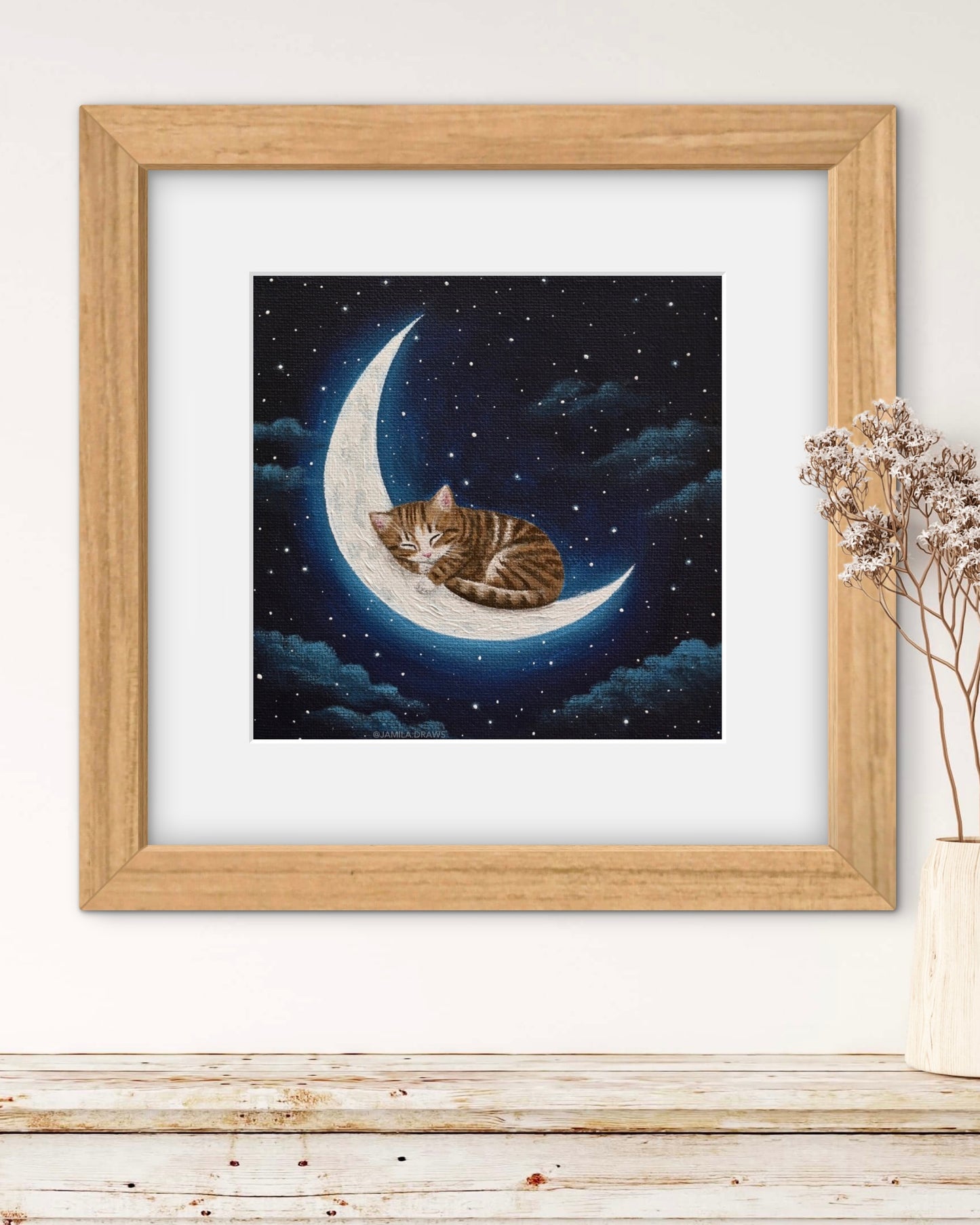 Lunar Nap Print