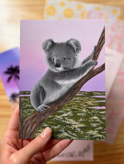 Koala Cub Print