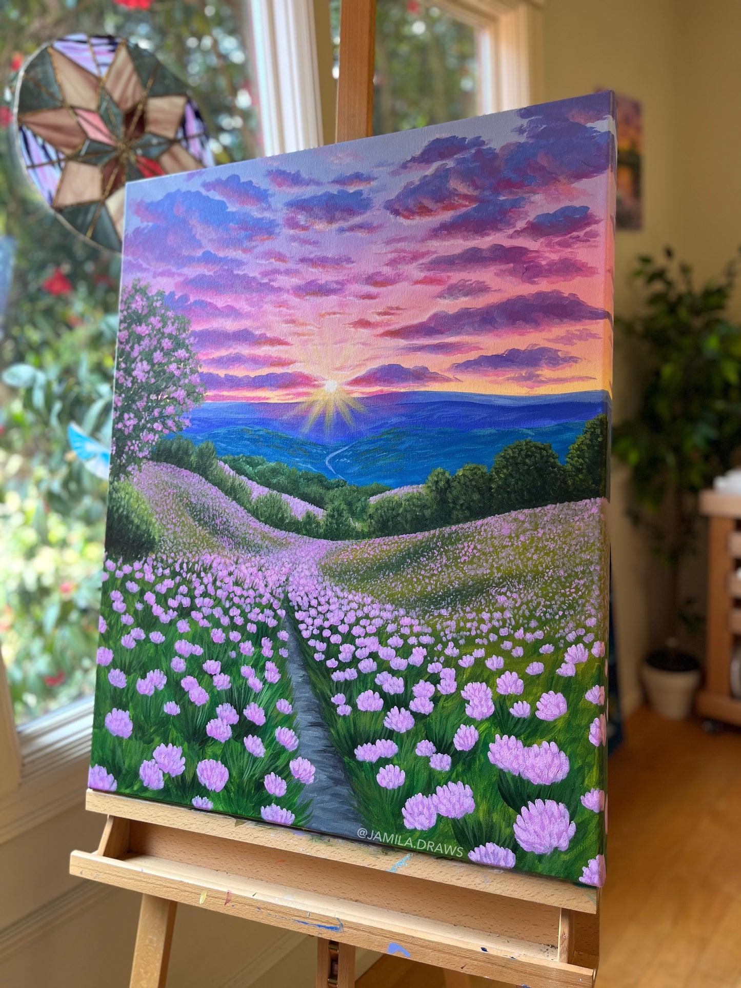 Spring in Bloom | Acrylic on canvas
