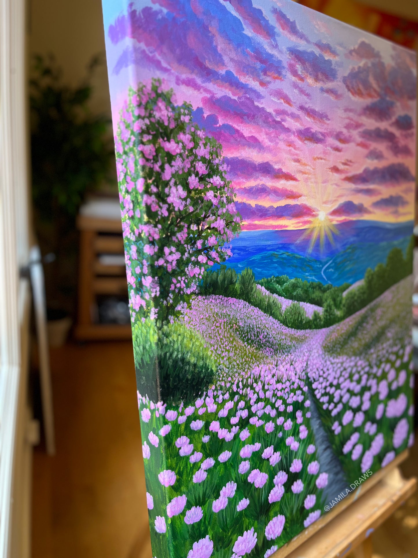 Spring in Bloom | Acrylic on canvas