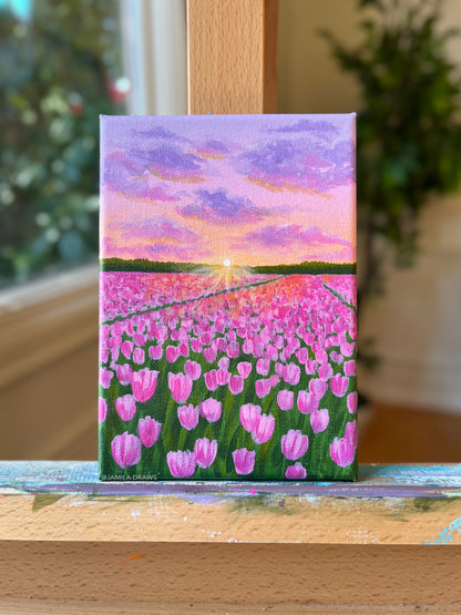 Sunset Tulips