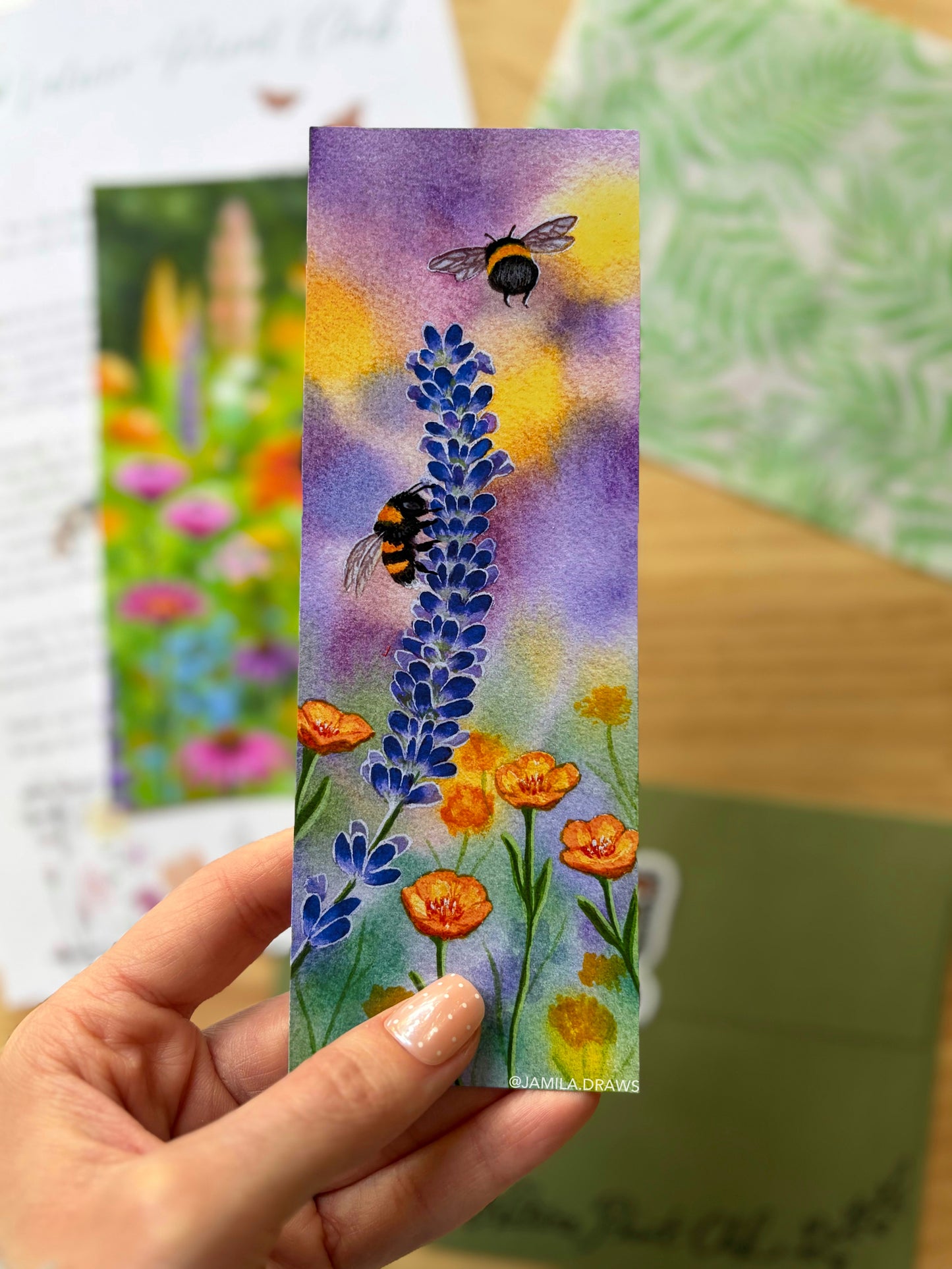 Bumble Bee Bookmark