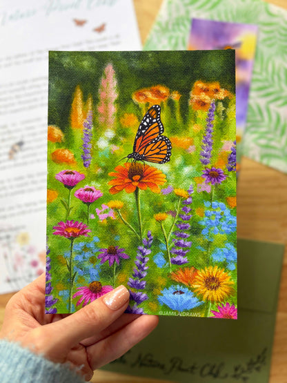 Butterfly Garden Print