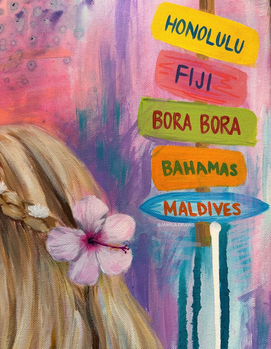 Into the Tropics | Original Painting