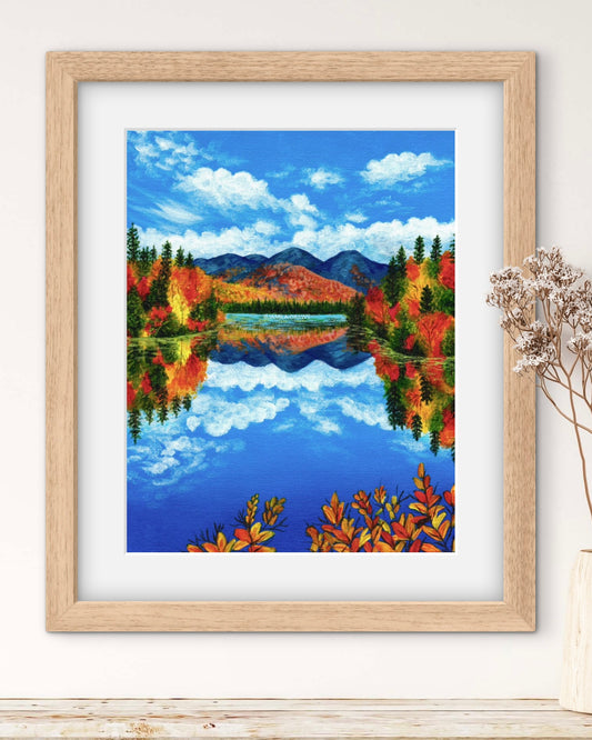 Adirondack Lake Print