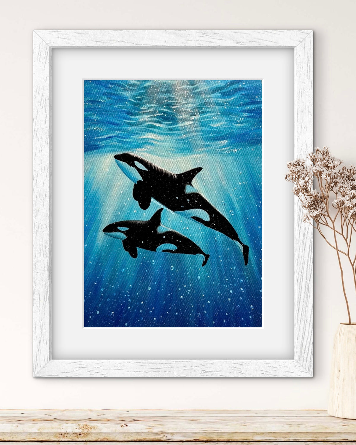 Pacific Orcas Print