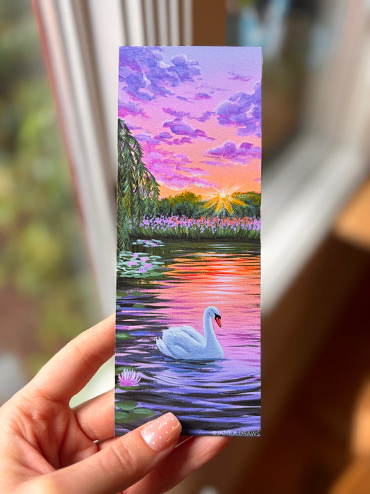 Swan Lake Bookmark