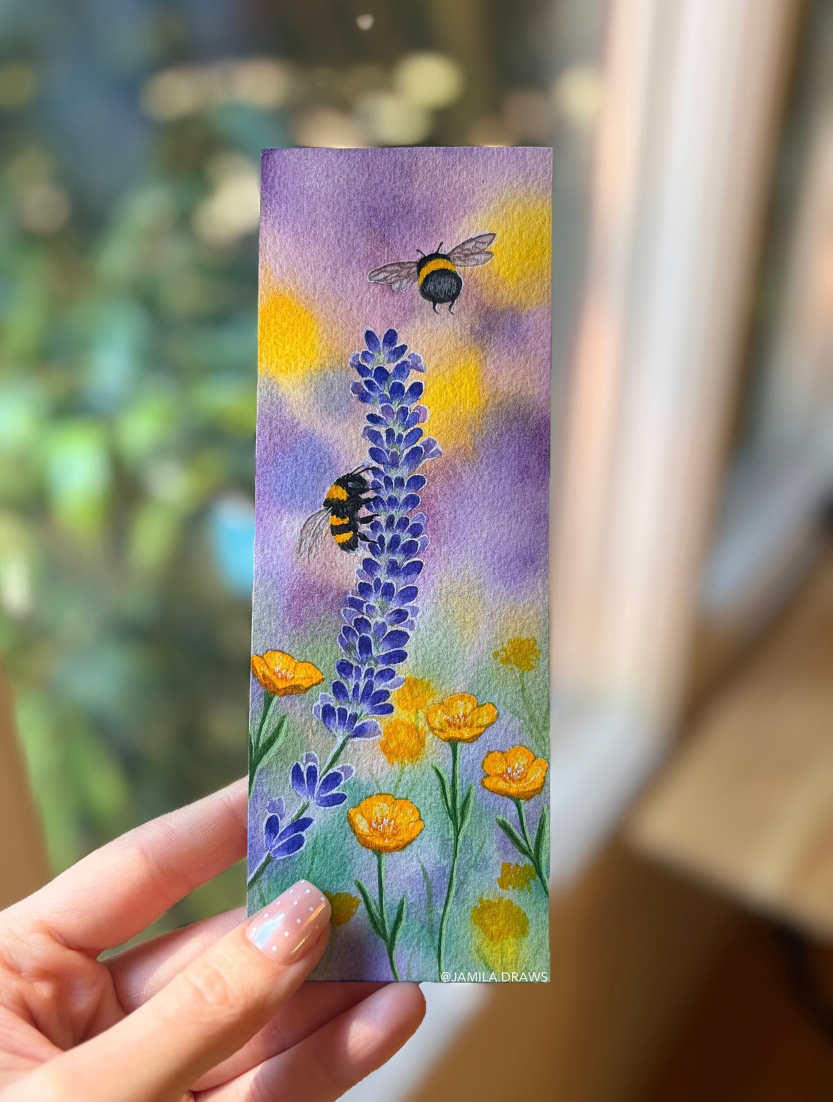 Bumble Bee Original Bookmark