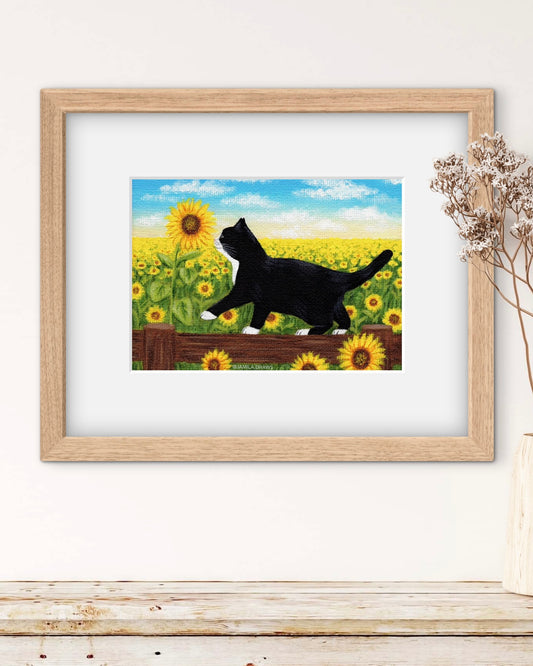 Tuxedo Kitten Print