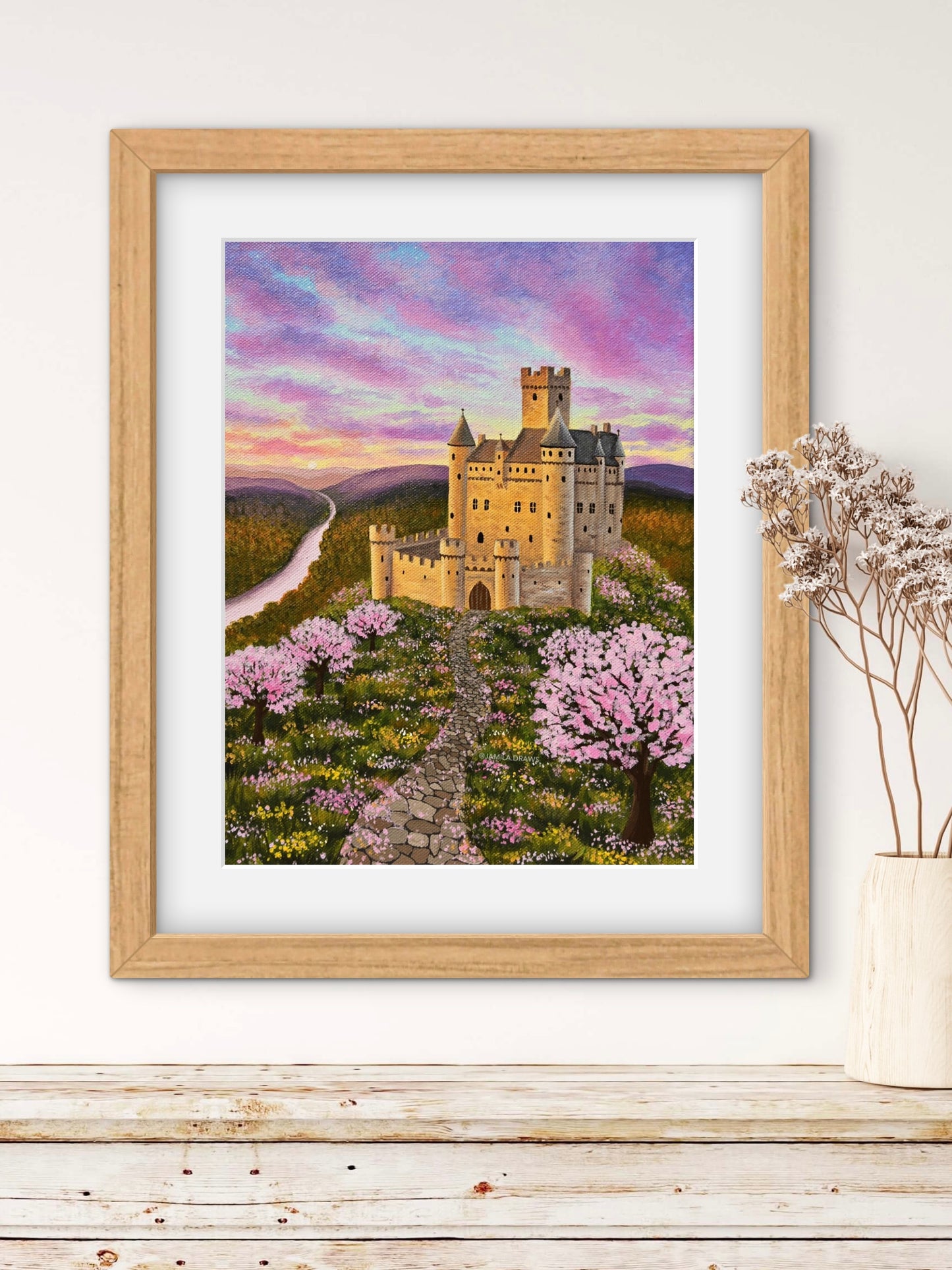 Castle Among the Blossoms