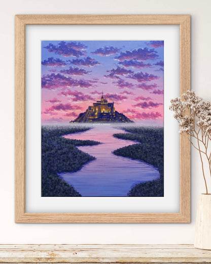 Mont Saint-Michel Print