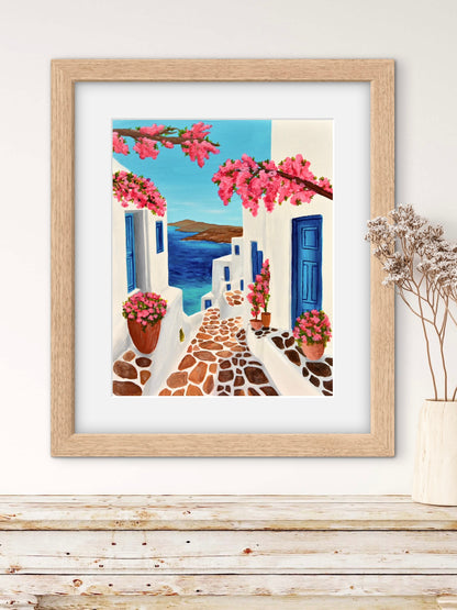 Summer in Santorini