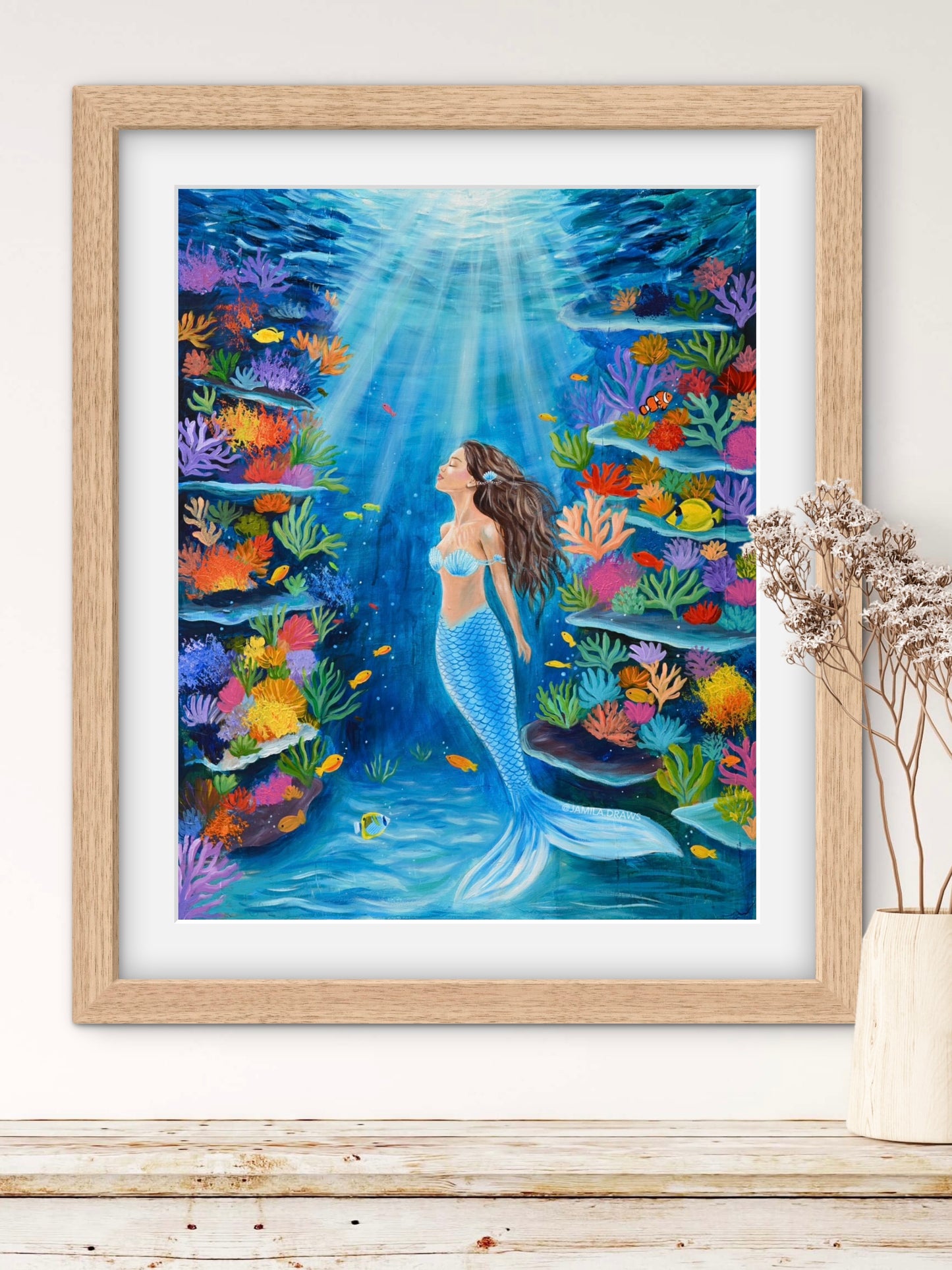 Whispers of the Reef Print