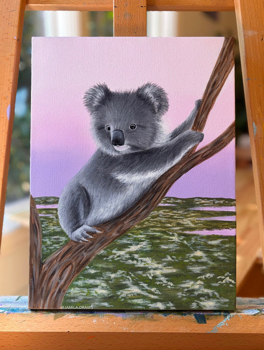 Koala Cub | Acrylic on canvas