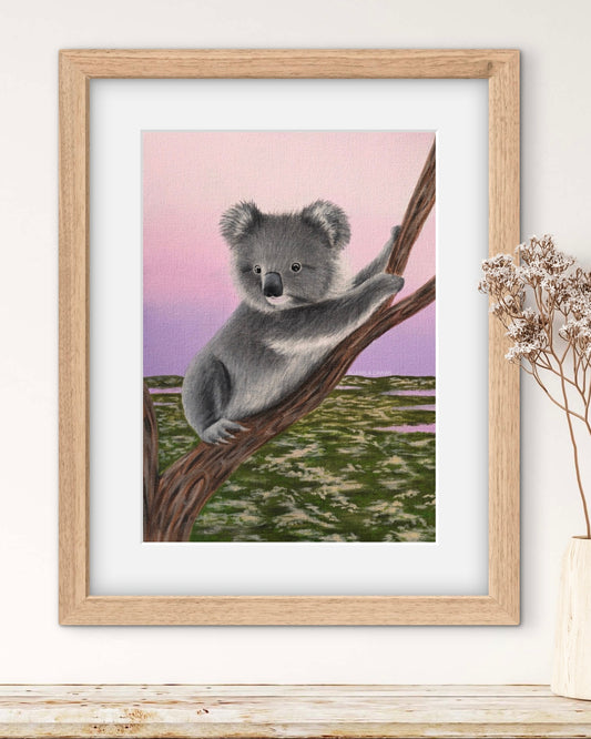 Koala Cub Print