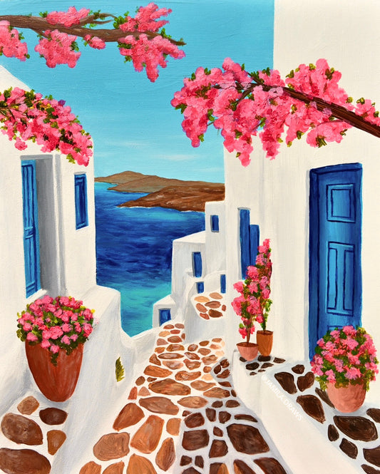 Summer in Santorini