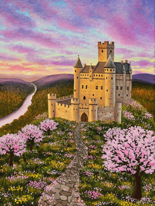 Castle Among the Blossoms