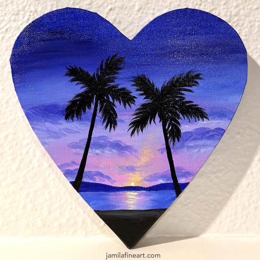 Hawaii Sunset | Acrylic on canvas