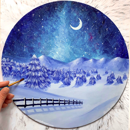 Winter Wonderland | Acrylic on canvas
