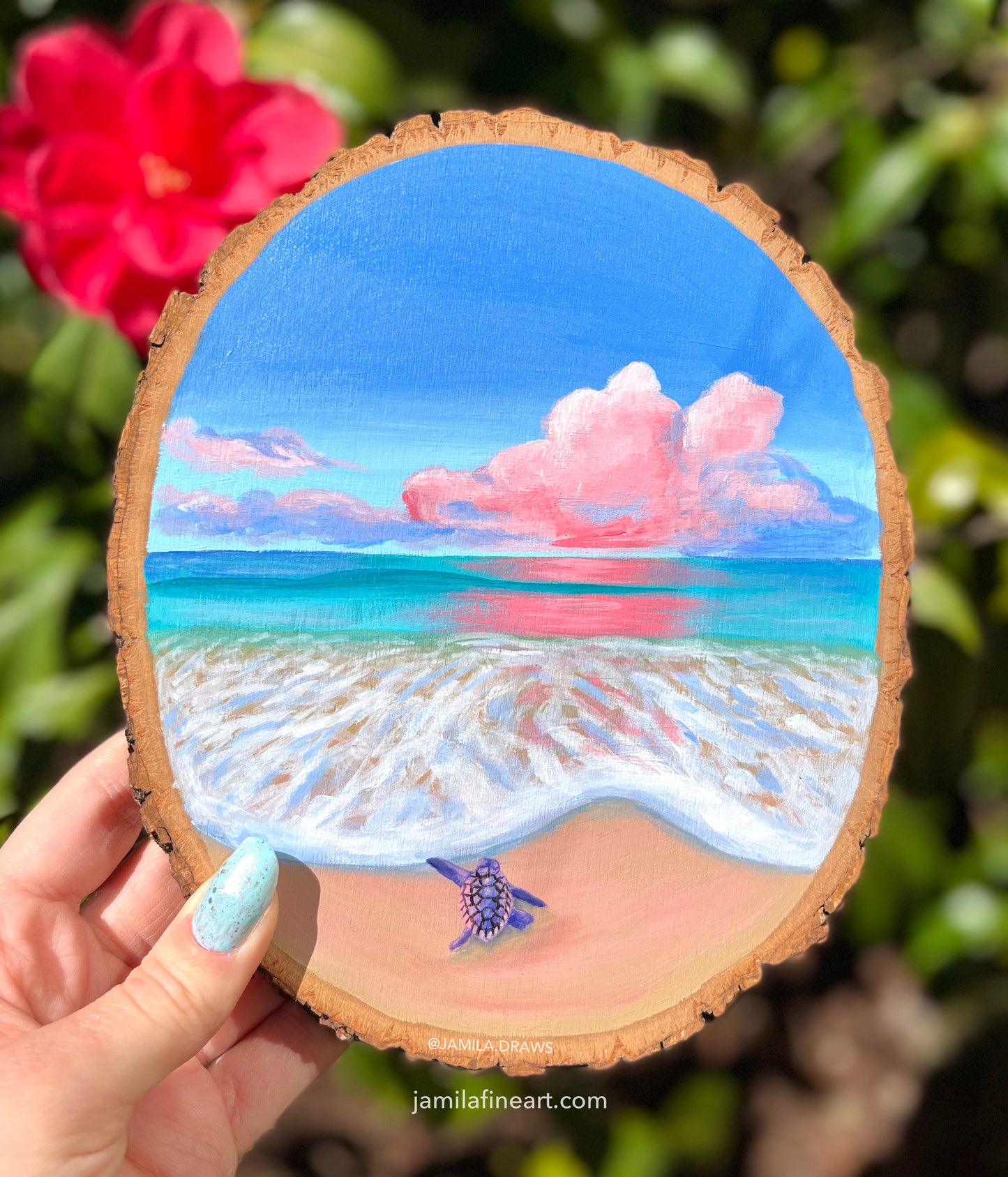 A New World | Acrylic on wood