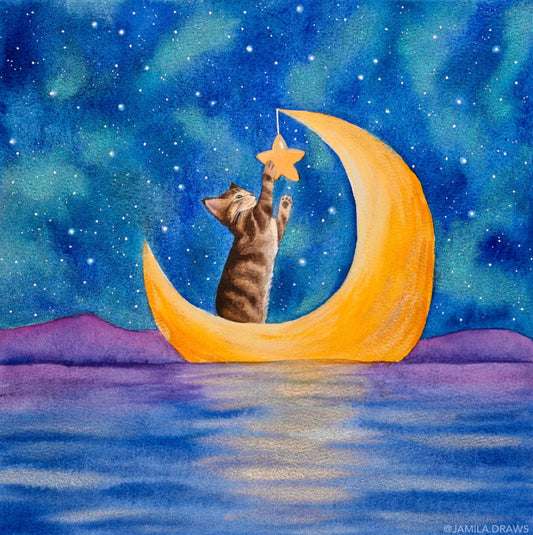 Moon Boat Kitten