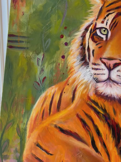 Golden Majesty | Oil on canvas
