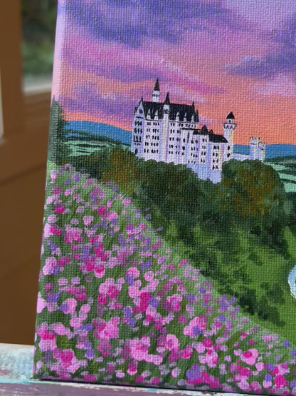 Neuschwanstein Castle | Acrylic on canvas