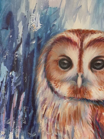 Barred Owl | Acrylic on canvas