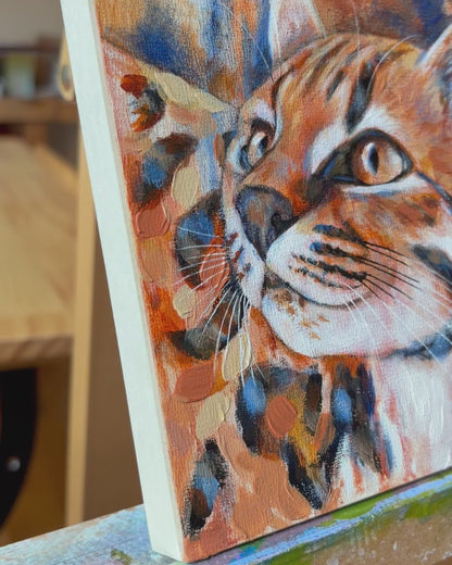 Tilcayo Cat | Original Painting