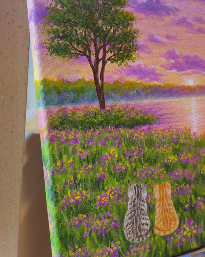 Sunset Whispers | Original Painting